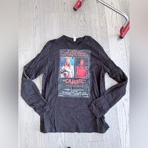 Stephen king Carrie art print long sleeve t shirt men XL